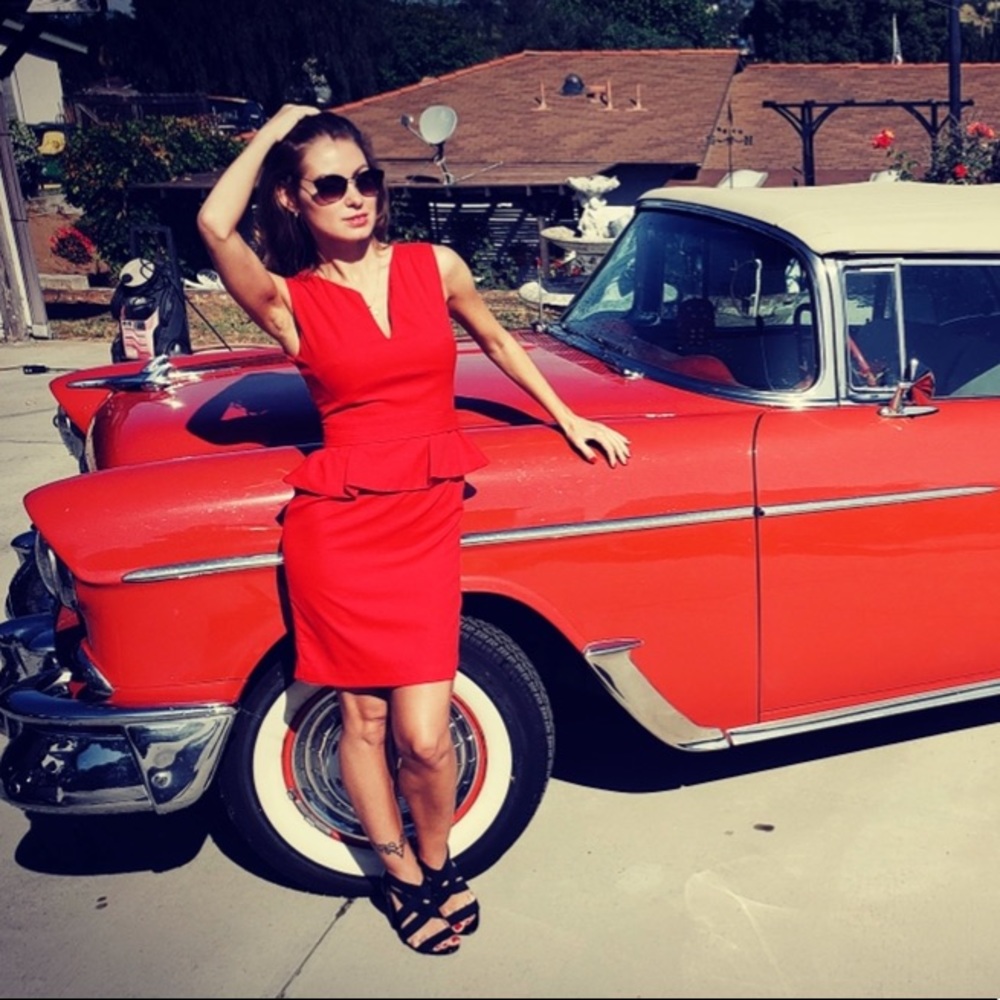 Marcobor Red Dress 4 S